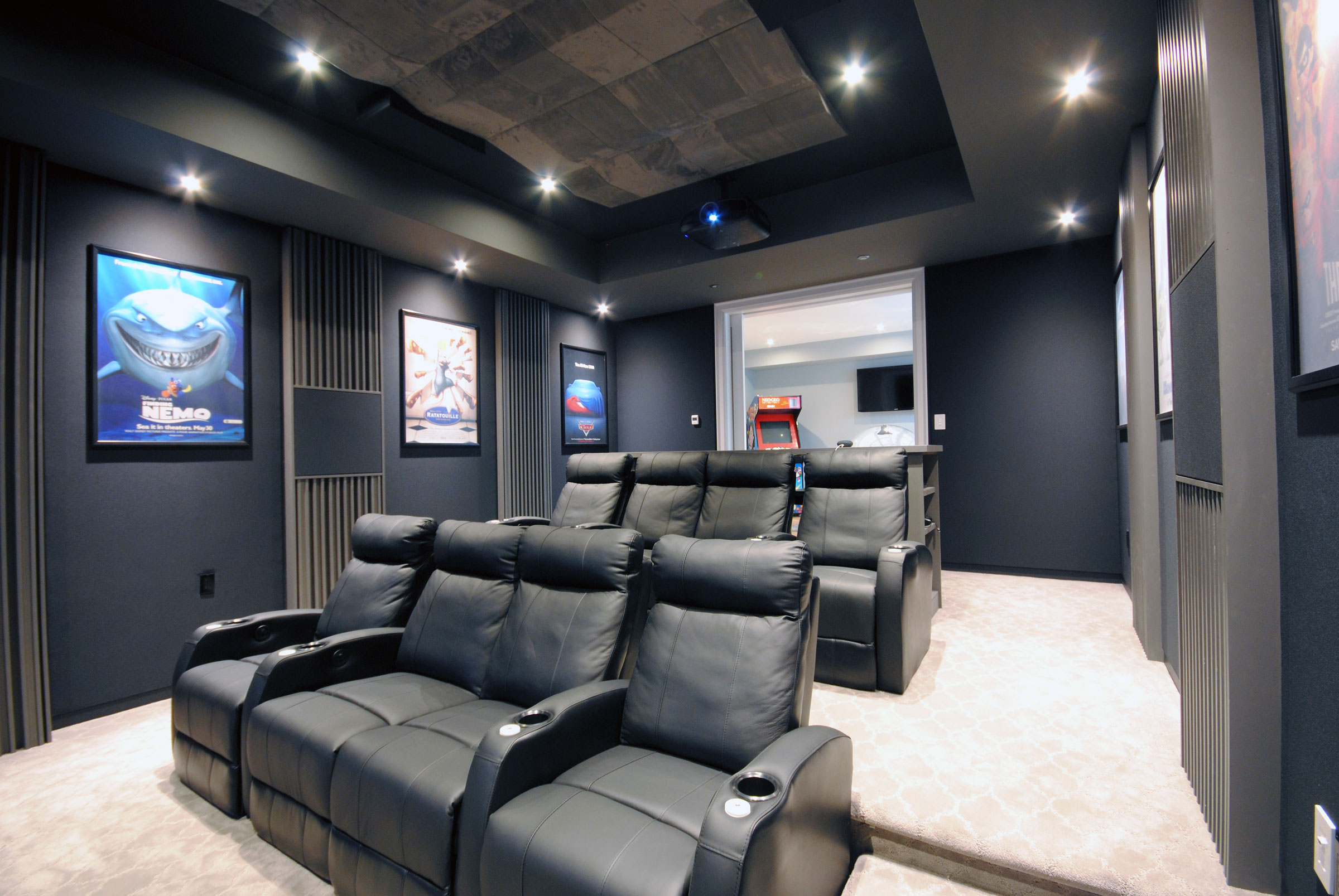 Home theater installation